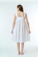 Arabella - Nightie Pin Tucked (64HS) -Short