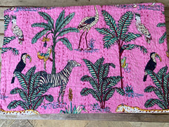 Kantha, Hot pink Safari