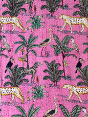 Kantha, Hot pink Safari