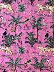Kantha, Hot pink Safari