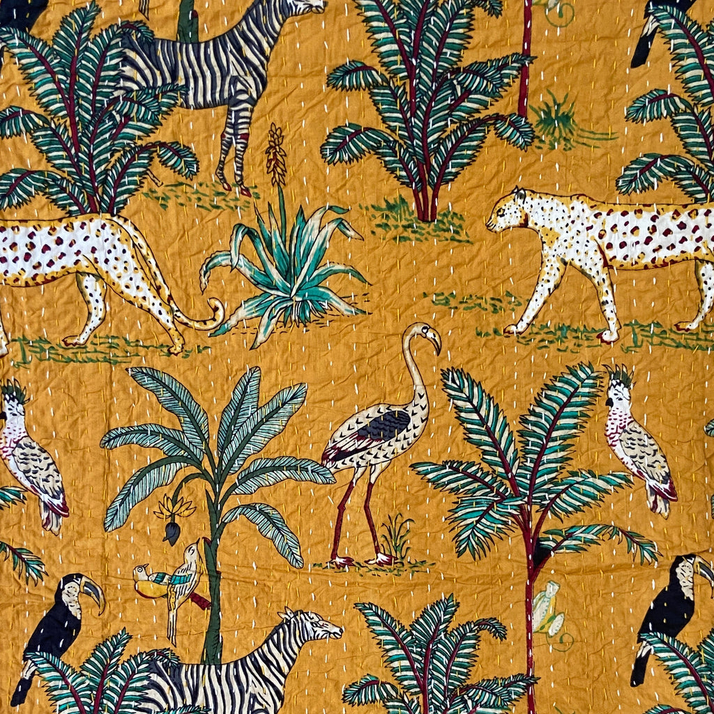 Kantha, Mustard Safari