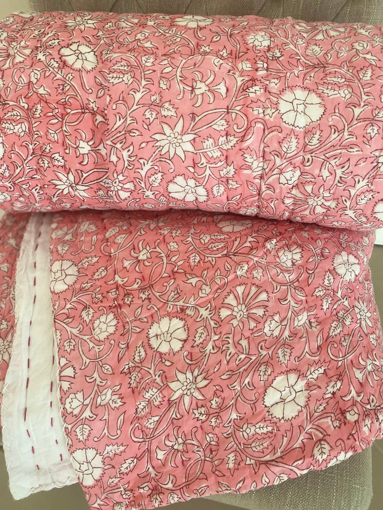 Padded cotton quilt