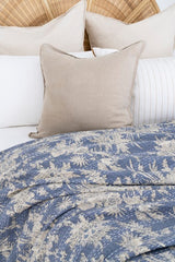 Kantha, Grey floral