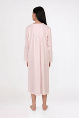 Arabella - Nightie Long sleeve, Pink (757P1)