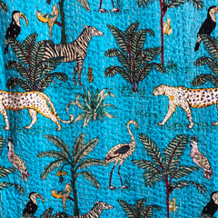 Kantha, Safari blue