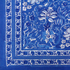 Block printed tablecloths, 150 x 220, 180 x 270cm, 180 x 340cm long rectangle