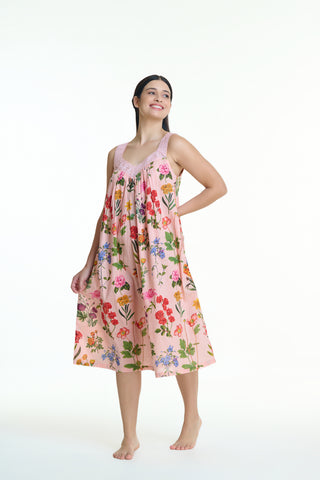 Arabella - Nightie V-Neck Laced (410FF)