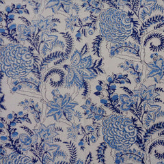 Block printed Napkins, Set of 8.
