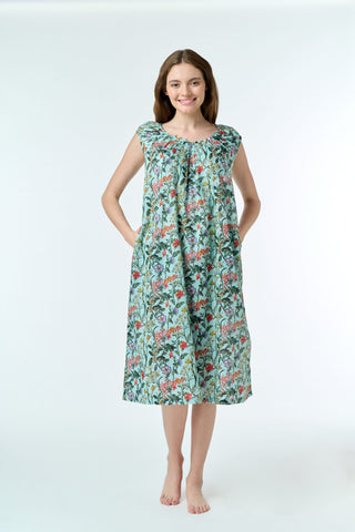 Arabella - Nightie Capped Sleeve, (747F5)