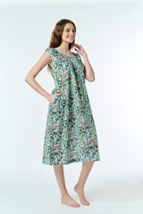 Arabella - Nightie Capped Sleeve, (747F5)