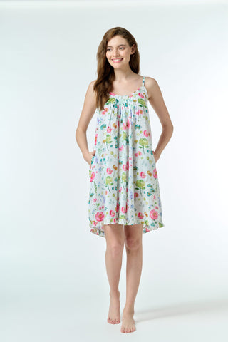 Arabella - Nightie, printed short, 866A1