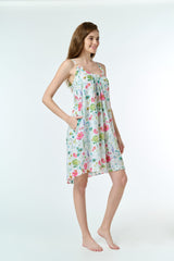 Arabella - Nightie, printed short, 866A1