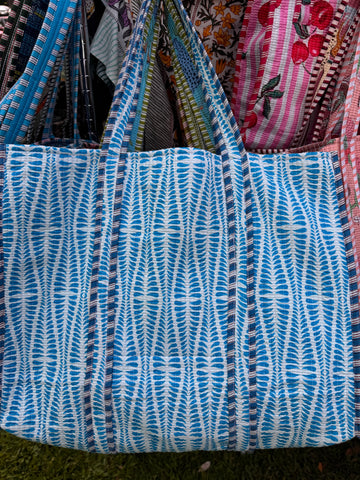Tote Bag - Printed & quilted