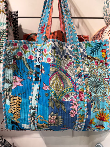 Tote Bag - Printed & quilted