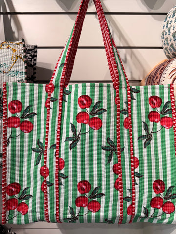 Tote Bag - Printed & quilted