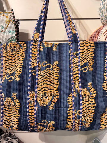 Tote Bag - Printed & quilted