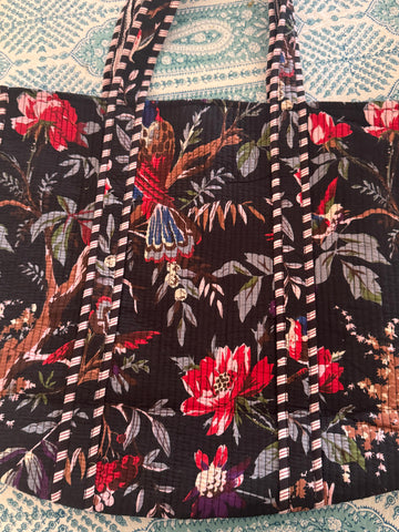 Tote Bag - Printed & quilted