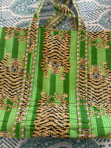 Tote Bag - Printed & quilted