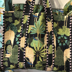 Tote Bag - Printed & quilted