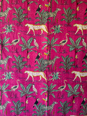 Kantha, Hot pink Safari