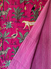 Kantha, Hot pink Safari