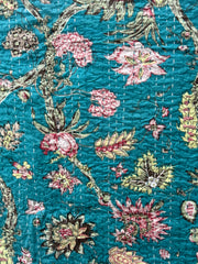 Kantha, Teal garden