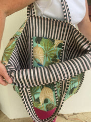 Tote Bag - Printed & quilted