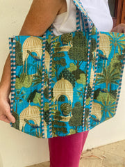 Tote Bag - Printed & quilted