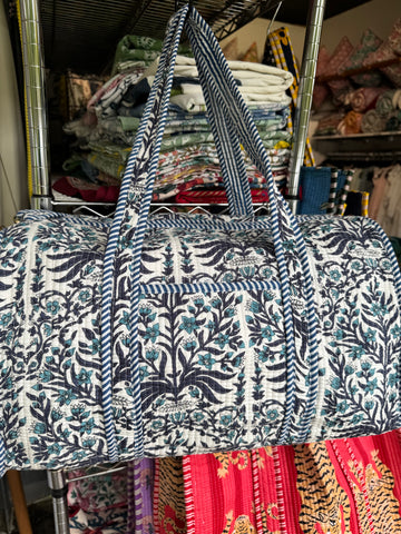 Duffle Bag - Printed & quilted