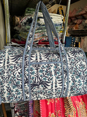 Duffle Bag - Printed & quilted