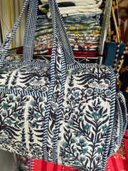 Duffle Bag - Printed & quilted
