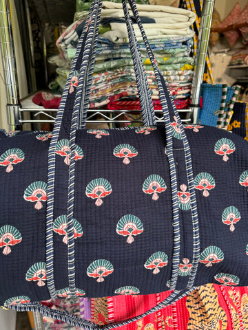 Duffle Bag - Printed & quilted