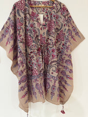Anokhi cotton Kaftan - Mid length, free size
