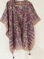 Anokhi cotton Kaftan - Mid length, free size