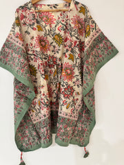Anokhi cotton Kaftan - Mid length, free size