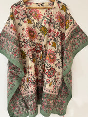 Anokhi cotton Kaftan - Mid length, free size
