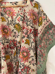 Anokhi cotton Kaftan - Mid length, free size