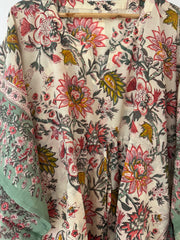 Anokhi cotton Kaftan - Mid length, free size