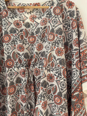 Anokhi cotton Kaftan - Mid length, free size
