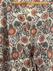 Anokhi cotton Kaftan - Mid length, free size