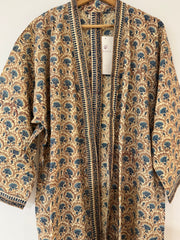 Anokhi cotton Kimono - short, free size