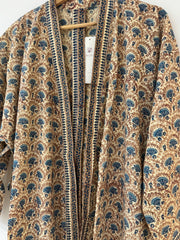 Anokhi cotton Kimono - short, free size