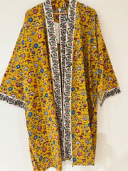Anokhi kimono robe- short, free size