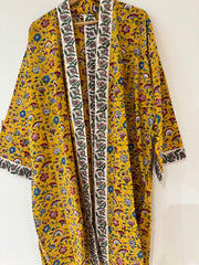 Anokhi kimono robe- short, free size