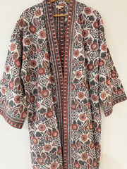 Anokhi cotton Kimono - short, free size
