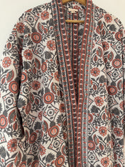 Anokhi cotton Kimono - short, free size
