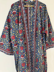 Anokhi cotton Kimono - short, free size