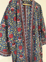 Anokhi cotton Kimono - short, free size