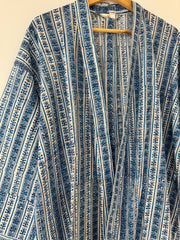 Anokhi cotton Kimono - short, free size