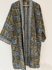 Anokhi cotton Kimono - short, free size